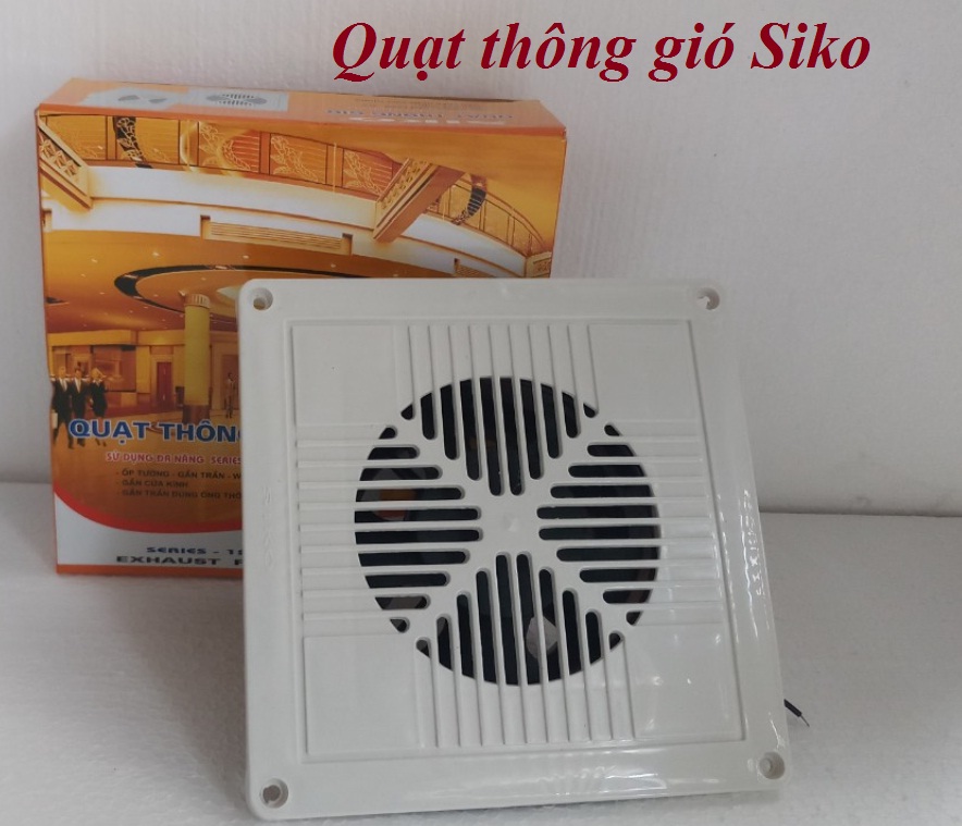 Quạt hút thông gió âm trần Siko 1 chiều