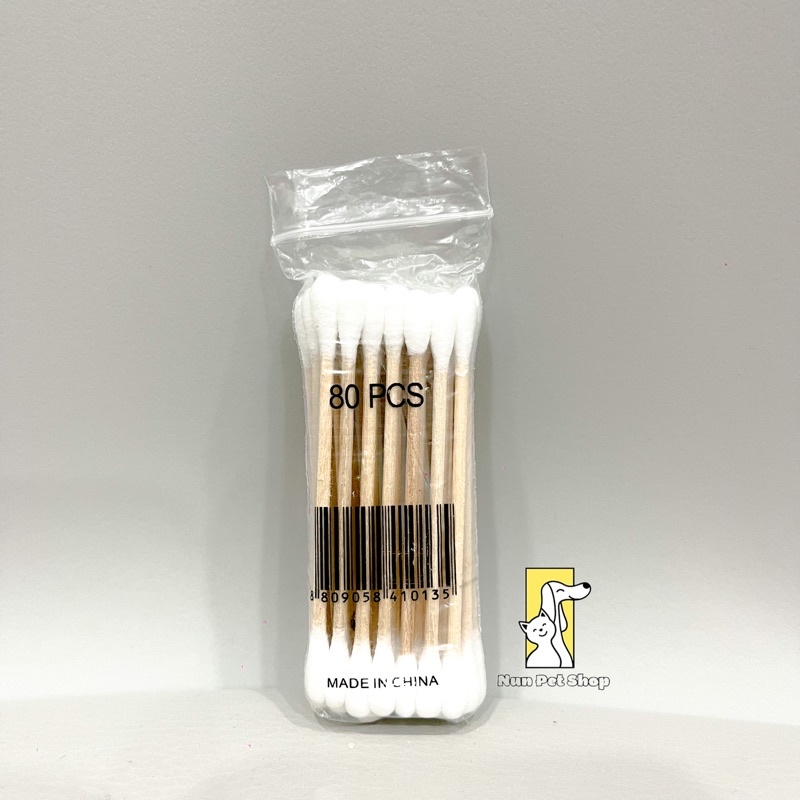 Tăm bông thân gỗ ráy tai loại 30 cây 🌰🌰