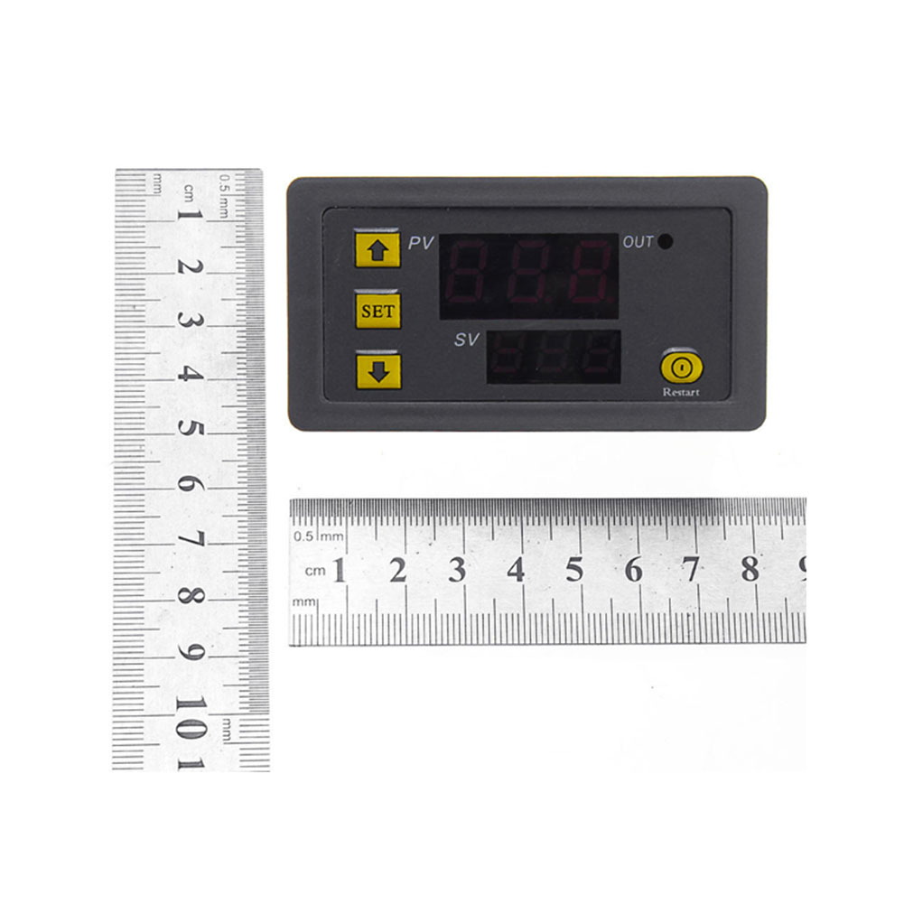 W3230 DC 12V AC 20A LED Digital Temperature Controller With Heating Cooling Control Switch Sensor Mete