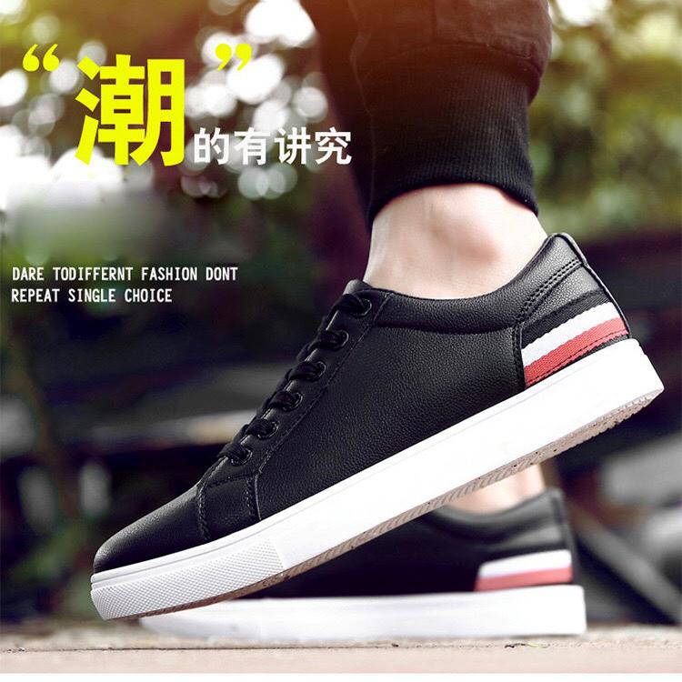 giày thể thao- giày nam mã HC986-( Trắng -Đen) Gót Dù
