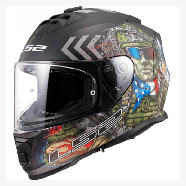 Mũ bảo hiểm LS2 FF800 STORM - Màu COMMANDO
