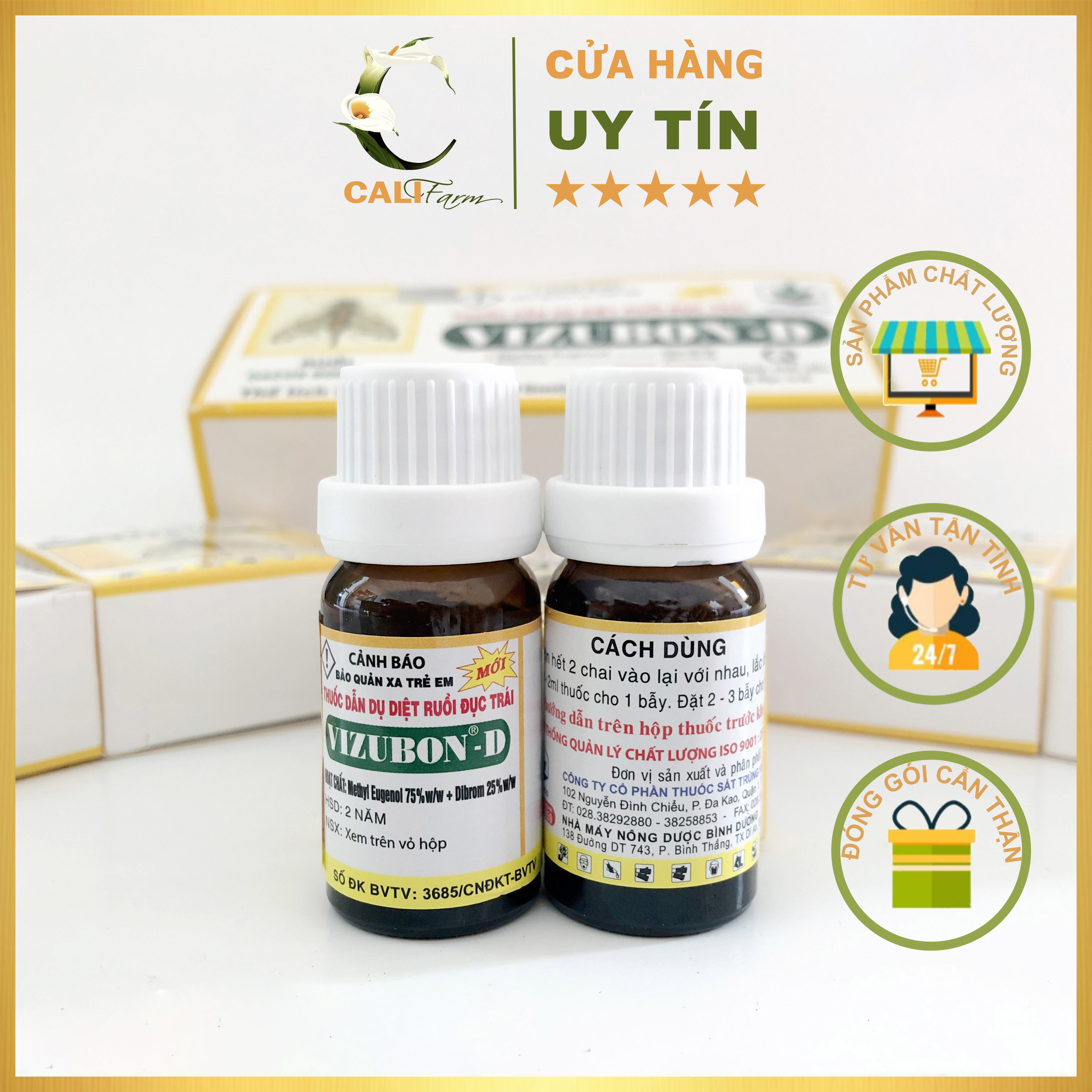 Dẫn dụ diệt ruồi Vizubon D 10ml