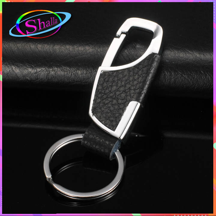Móc khóa xe máy ô tô đẹp chất liệu inox chốt cài lưng quần thời trang Shalla 38HY