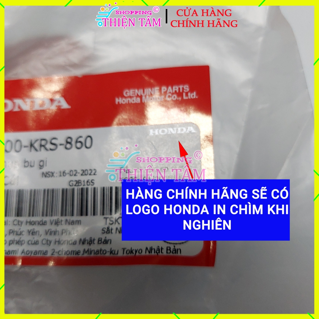 (Có Video) Chụp Bugi Xe Máy Chính Hãng Honda (Cam kết Hàng Thiệt)