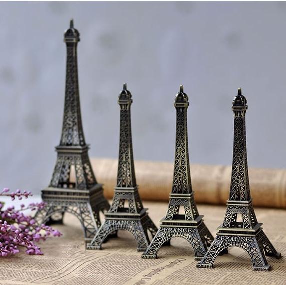 Mô hình tháp Eiffel hợp kim cao 25cm