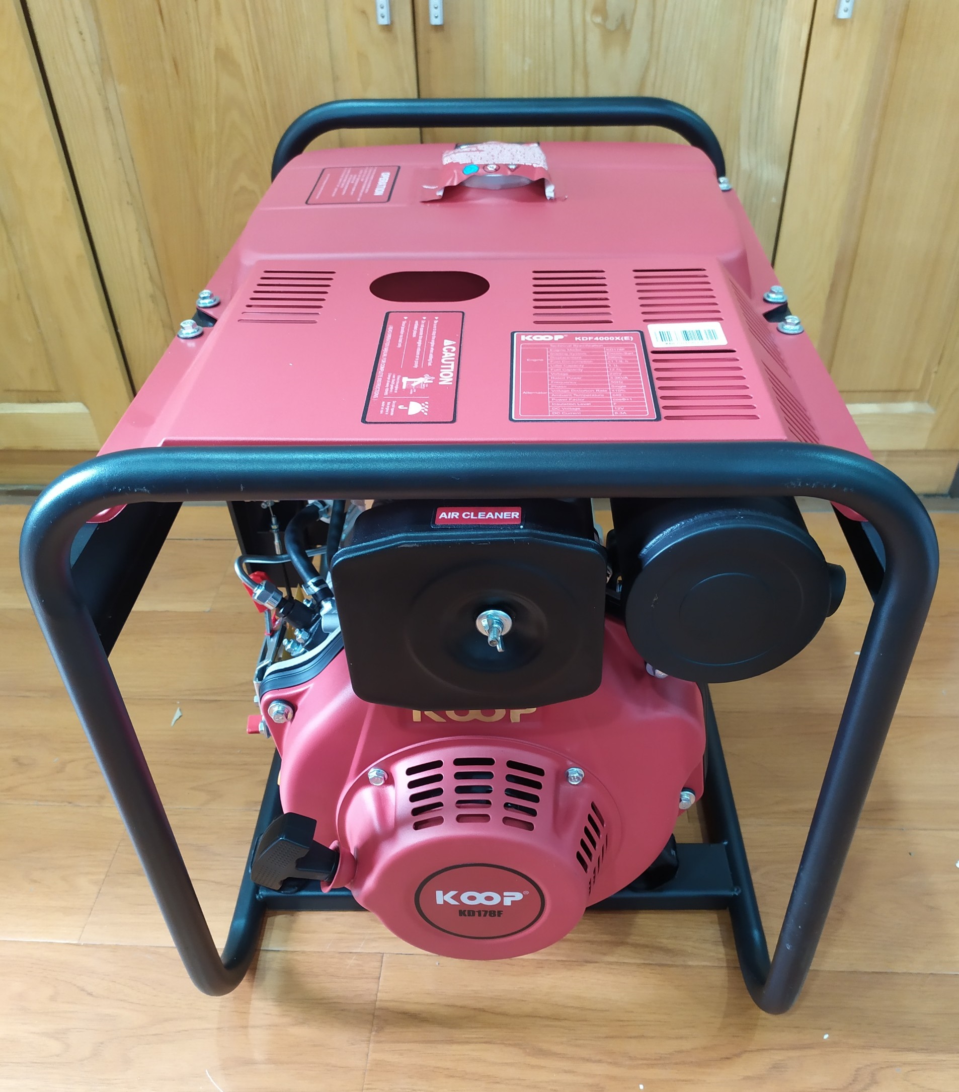 Máy Phát Điện Chạy Dầu 3kVA Koop KDF4000X
