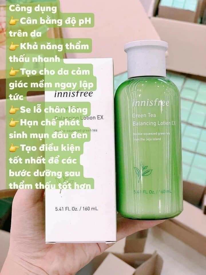 [FreeshipMAX] Sét 6 mon dưỡng da trà xanh innisfree