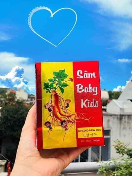 SÂM BABY KIDS - SIRO ĂN NGON CHO BÉ YÊU(20 gói )