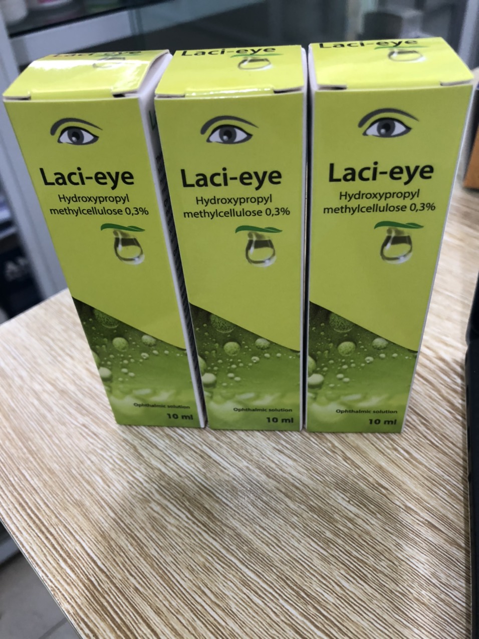 DUNG DỊCH DƯỠNG MẮT LACI_EYE ( HÀNG CHÍNH HÃNG)