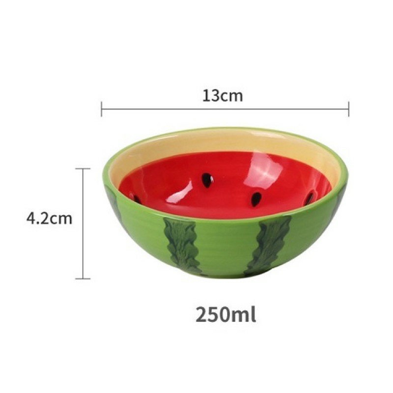 Bát Ăn Dặm Bát Gốm Sứ Cao Cấp Hình Thú, Hoa Quả Cho Bé
