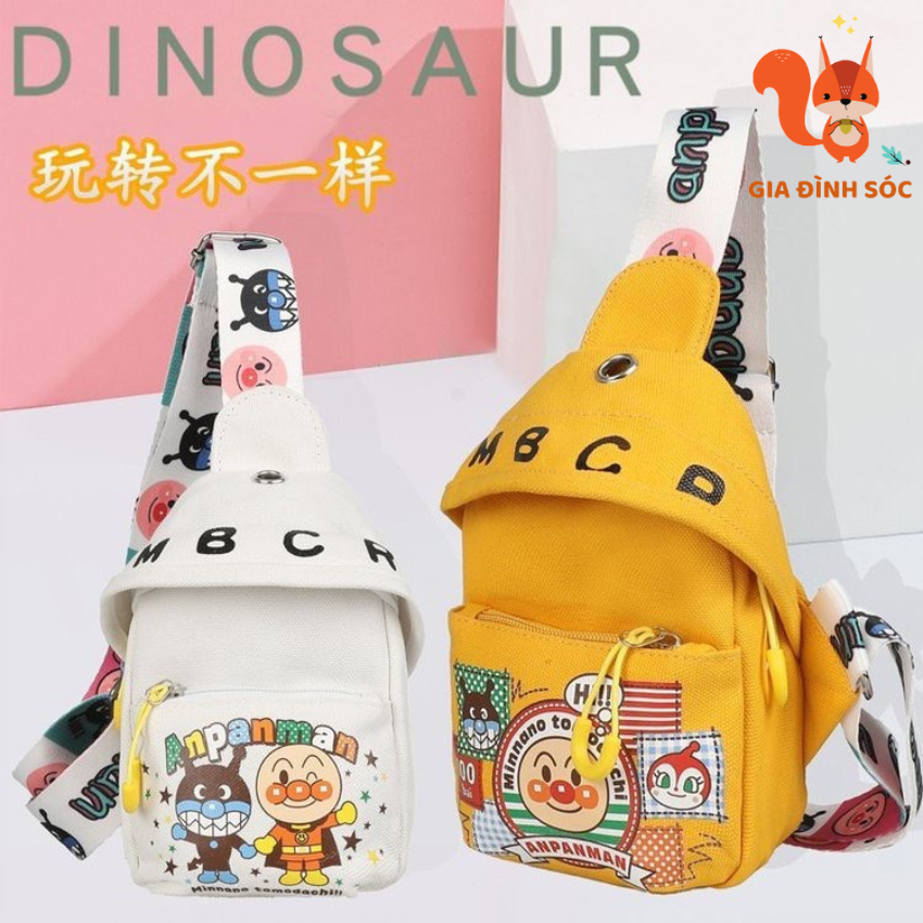 Túi đeo chéo canvas mini cho bé