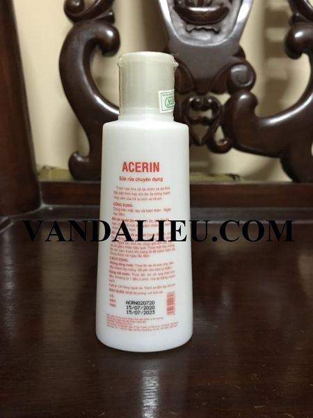 ACERIN GENTLE FOAMING CLEANSER 155ML SỮA RỬA MẶT TẠO BỌT