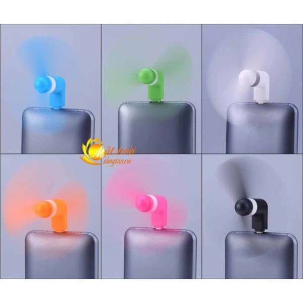 Quạt mini USB OTG Android – micro USB