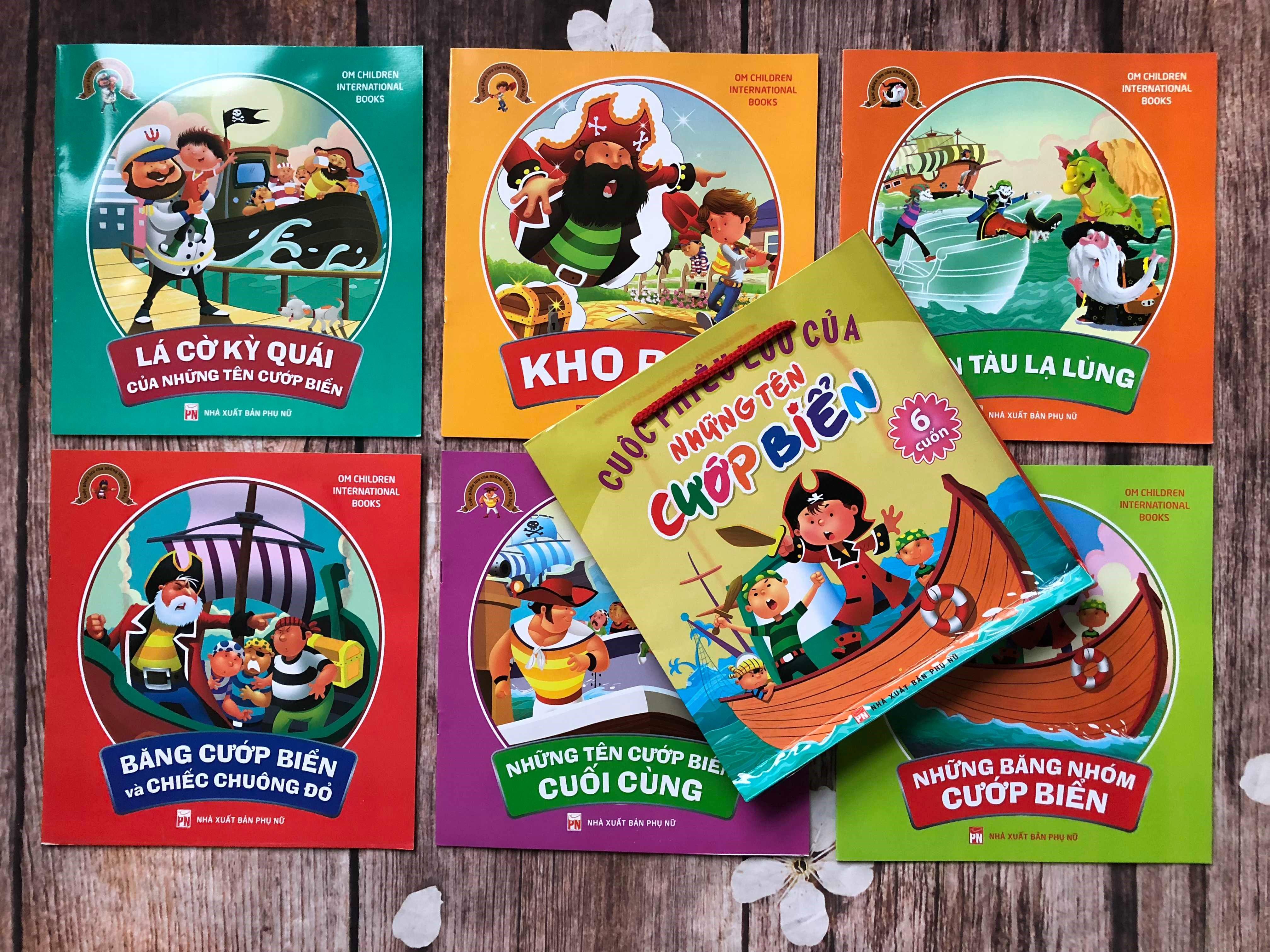 Sách - Combo Cuộc Phiêu Lưu Của Những Tên Cướp Biển ( Trọn Bộ 6 Cuốn )