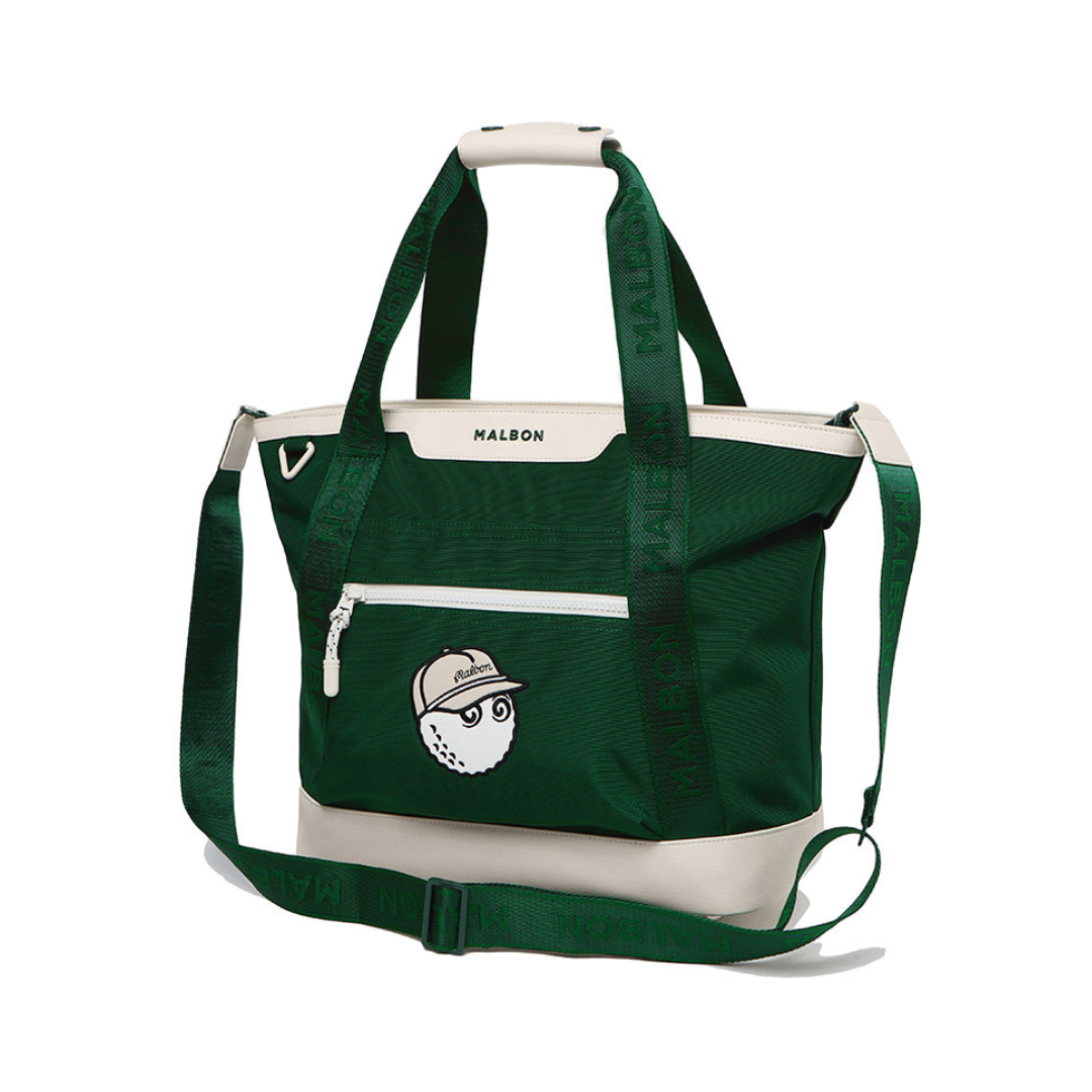 Túi xách golf vải cầm tay đeo vai dáng to - boston bag