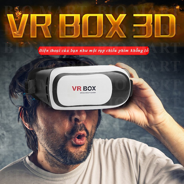 Kính xem phim thực tế ảo 3d VR Box mẫu 2.0