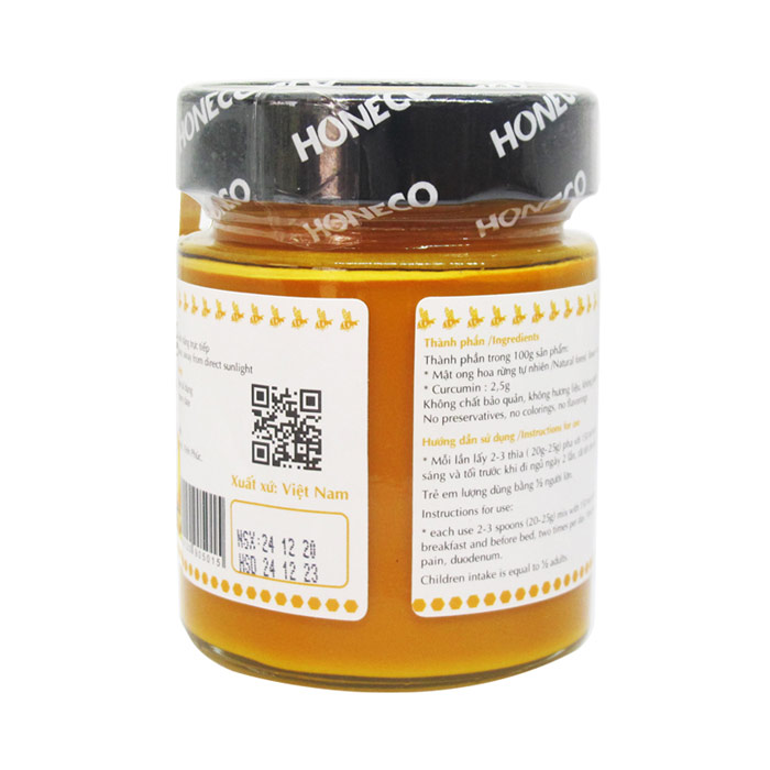 Mật ong nghệ Curcumin 250g