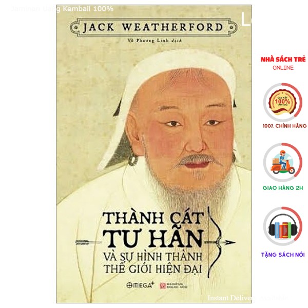 Sách alphabooks - thành cát tư hãn và sự hình thành thế giới hiện đại - bìa mềm