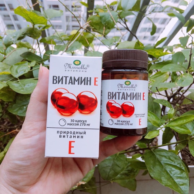 Vitamin E đỏ Nga 270mr