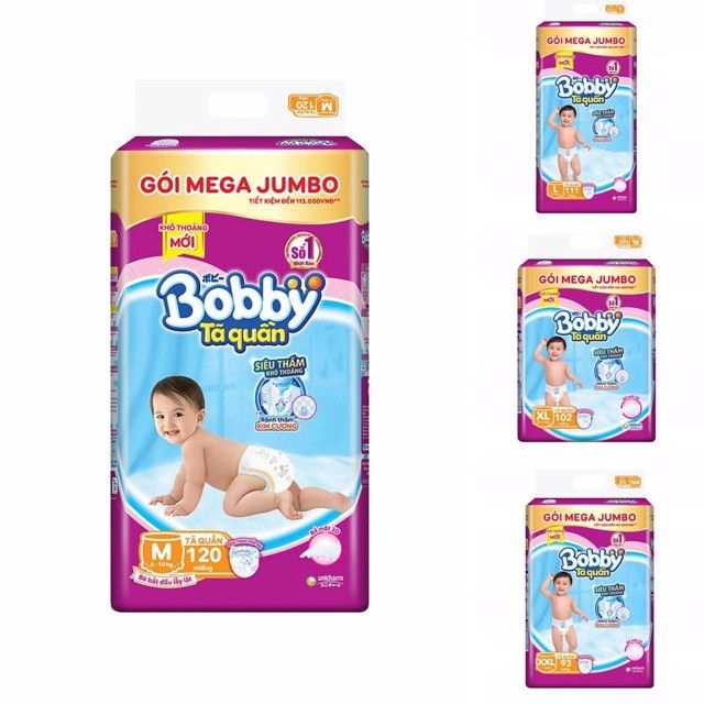 [HCM]Tã quần Bobby L111 +9