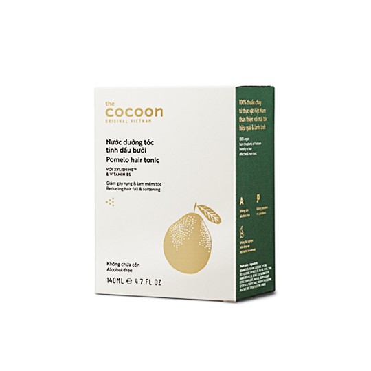 Nước Dưỡng Tóc Tinh Dầu Bưởi Cocoon Pomelo 140Ml