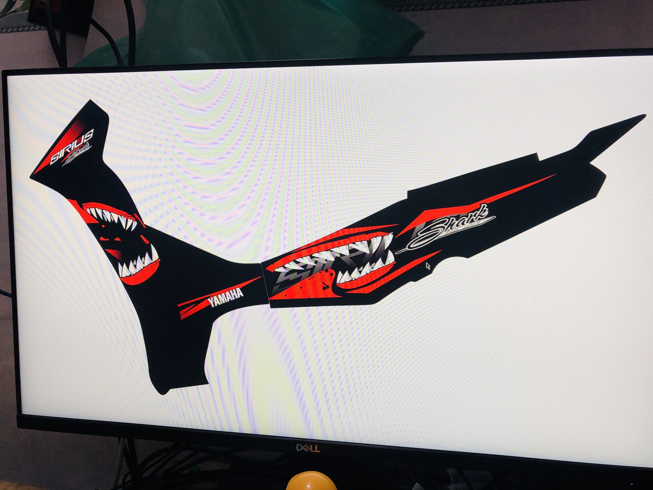 Tem rời sirius răng cá mập