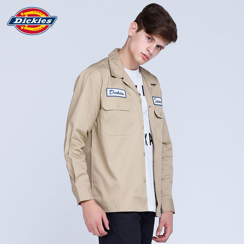 [HCM]Áo sơ mi kaki Dickies thêu chữ