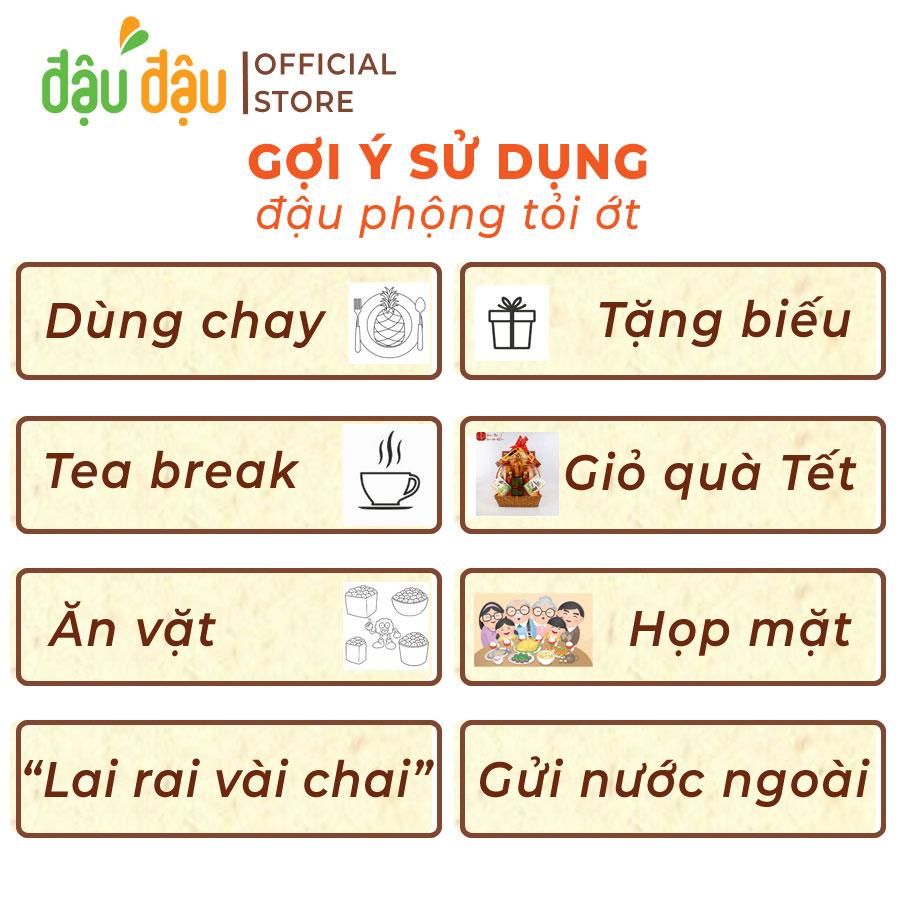 1kg +15% Đậu Phộng (Lạc) Rang Tỏi Ớt Đậu Đậu (Combo 2 Túi 575gr)