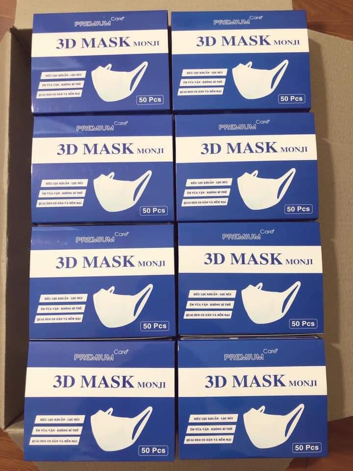 2 hộp khẩu trang 3D iMASK ( 100 chiếc)