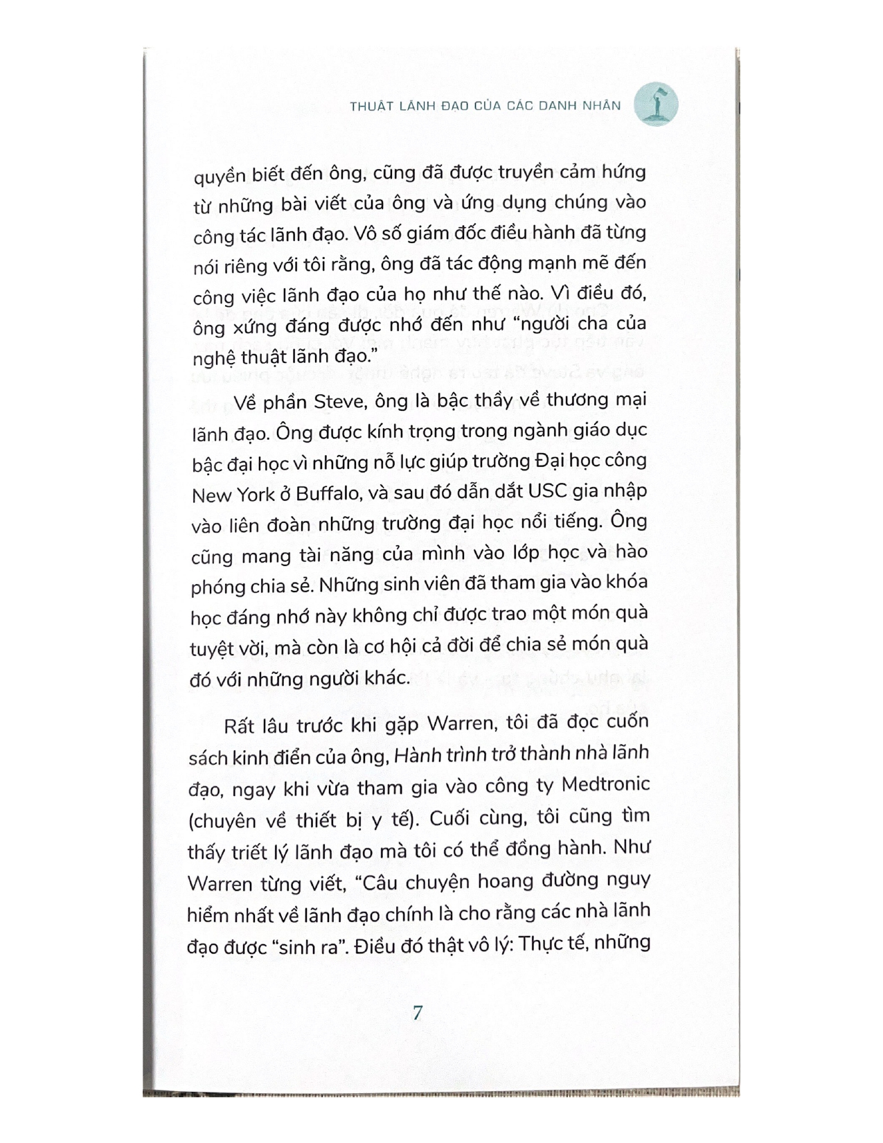 Sách - Thuật lãnh đạo của các danh nhân-Vanlangbooks