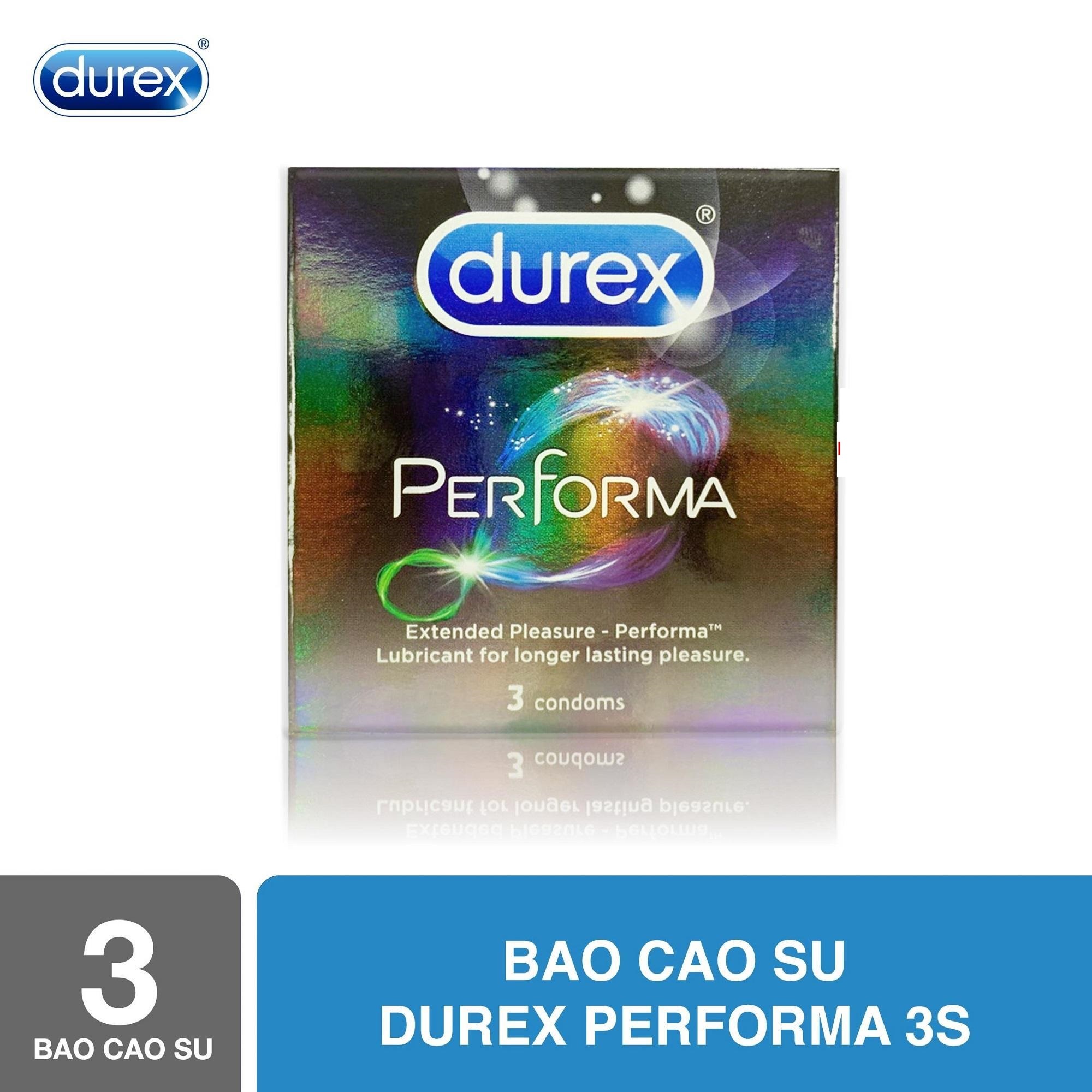 Bao cao su Durex Performa 3 bao [ Che tên sản phẩm ]