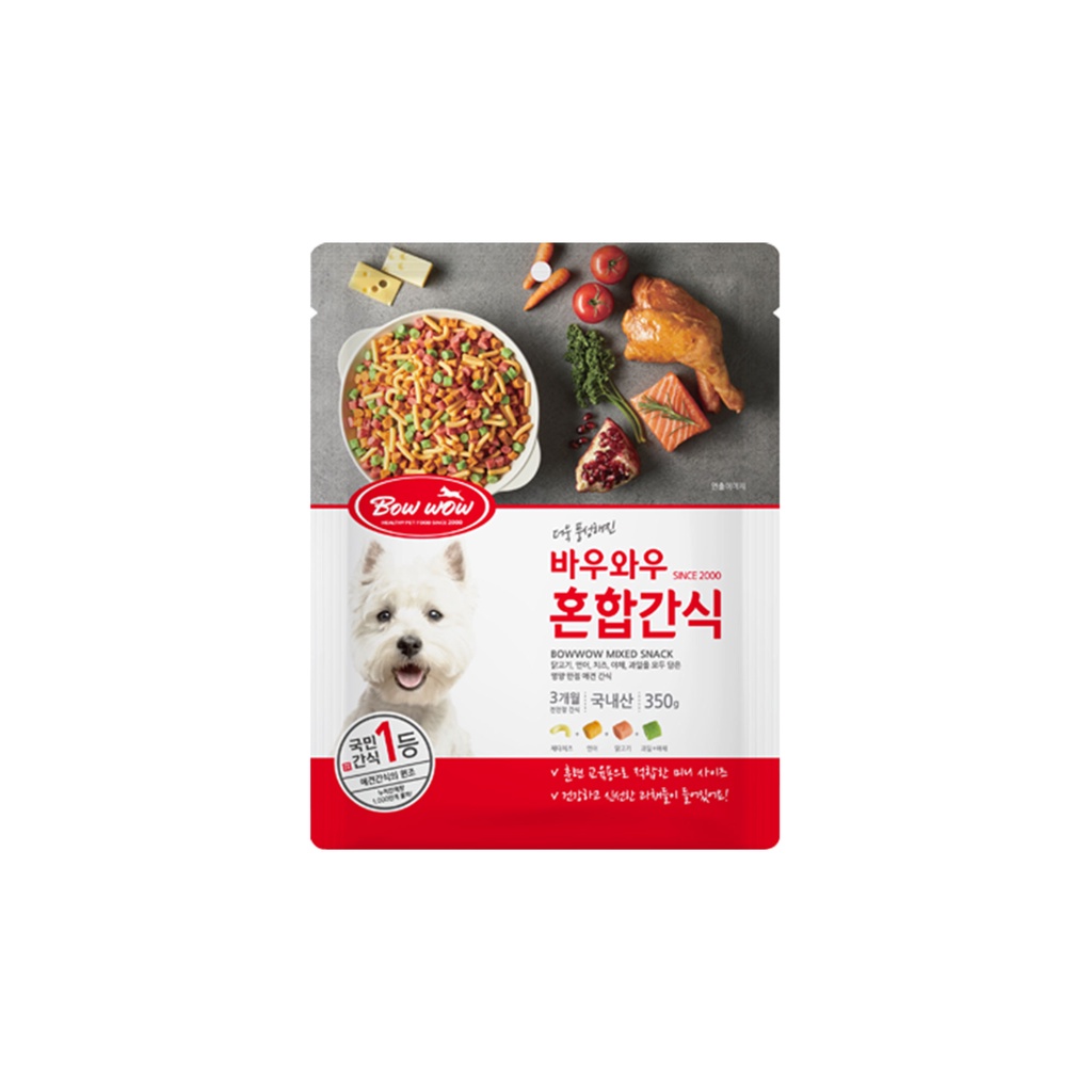 Snack hỗn hợp Bowwow cho chó 150g