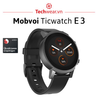 Mobvoi Ticwatch E3 đồng hồ thông minh chính hãng Chip Qualcomm Snapdragon thumbnail