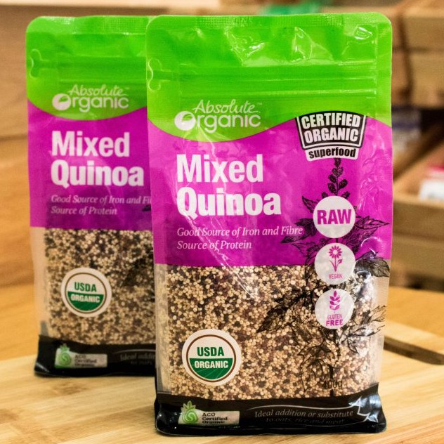 [HCM]Hạt diêm mạch Quinoa Mix Absolute Organic 400gram
