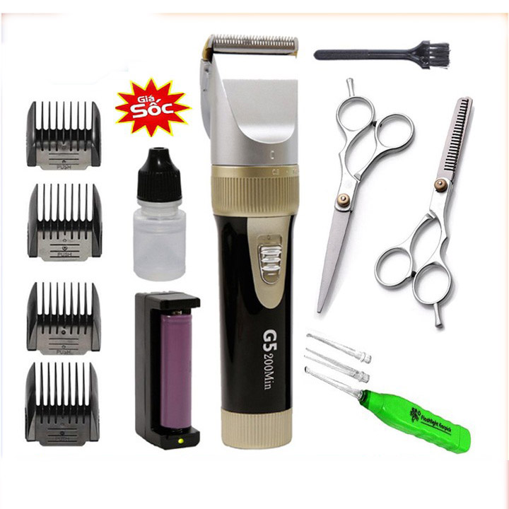 Tông Đơ Cắt Tóc Không Dây Tiện lợi  G5