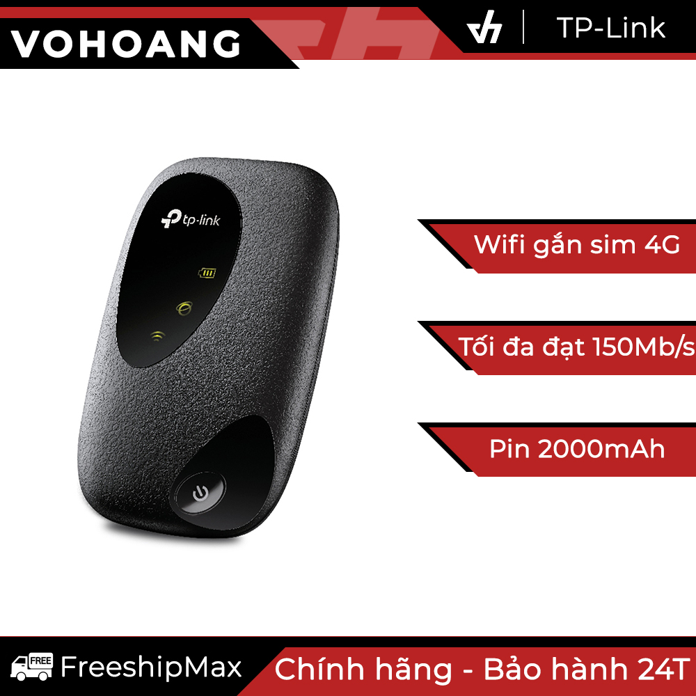 Bộ phát Wi-Fi Di động 4G LTE TP-Link M7000