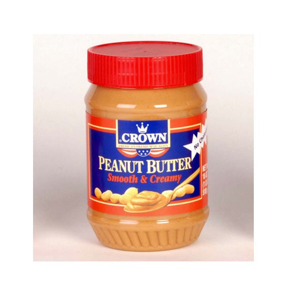 Bơ lạc đậu phộng Crown 510g - Lẫn hạt giòn