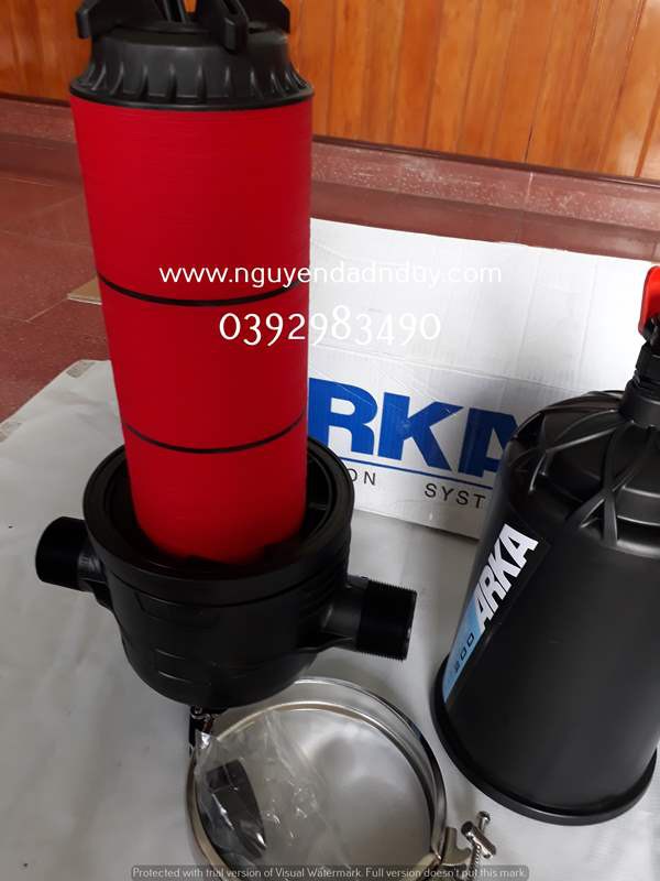 Bộ lọc đĩa phi T 60mm ARKA 3 tầng lọc Modular 200