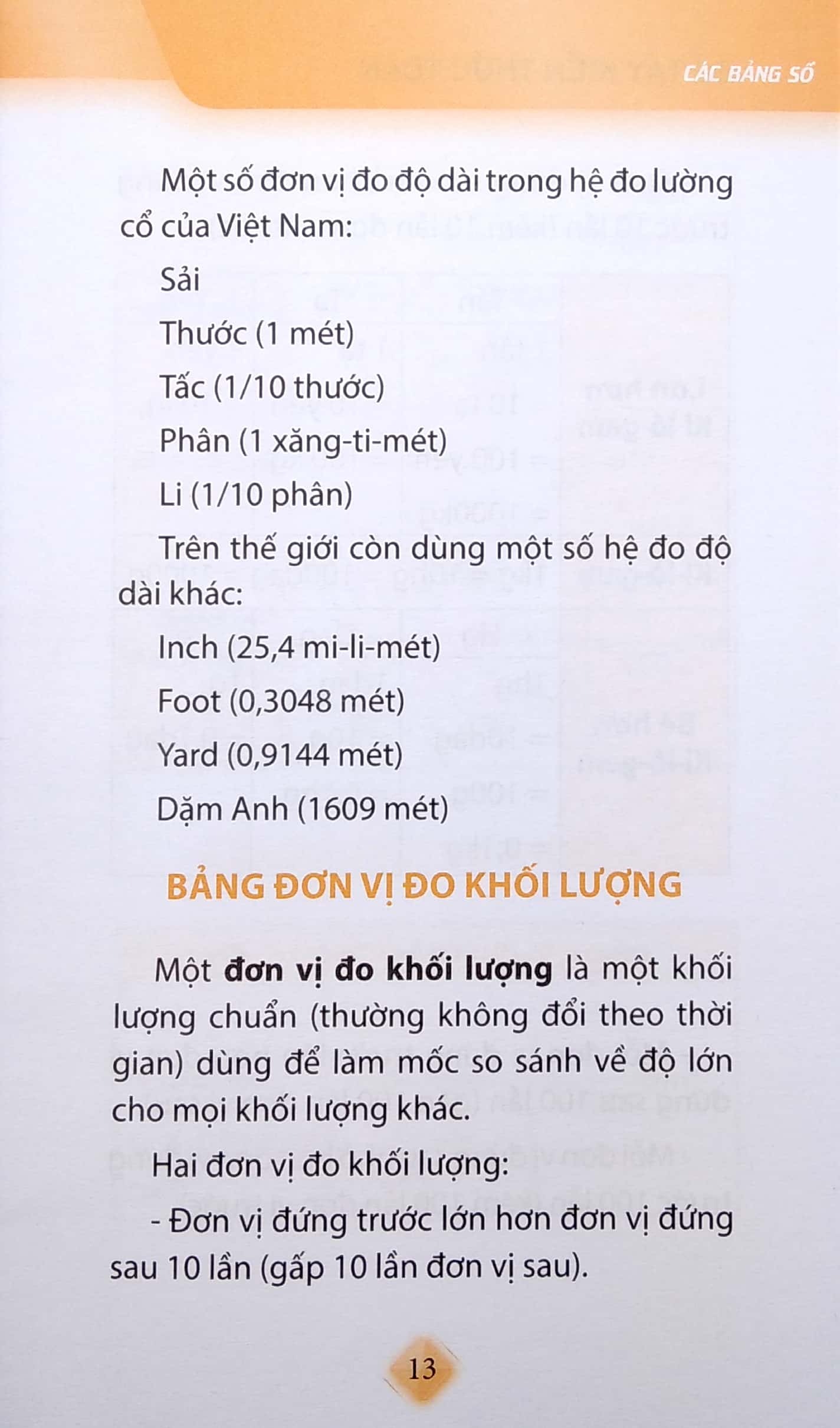 Sách: Sổ Tay Kiến Thức Toán Tiểu Học