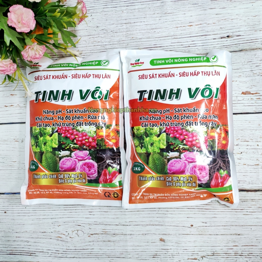 Vôi bột sát khuẩn gói 1kg