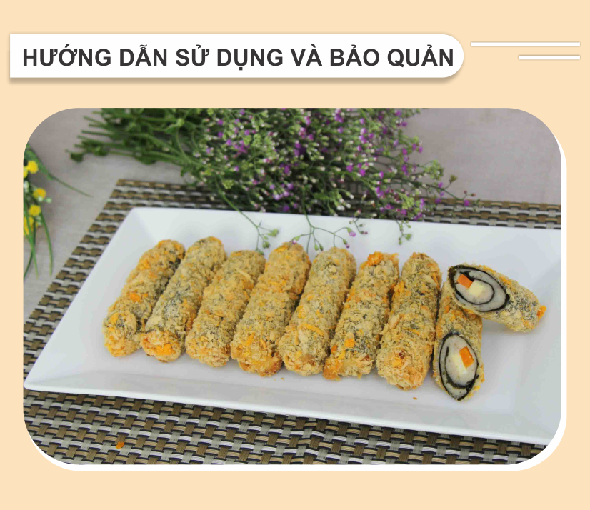 Bánh Cuộn Rong Biển (Chọn Giao Hàng 2h giúp shop )