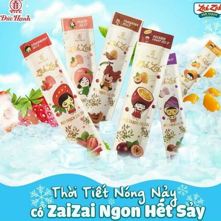 Thạch Zai Zai que bịch 700g