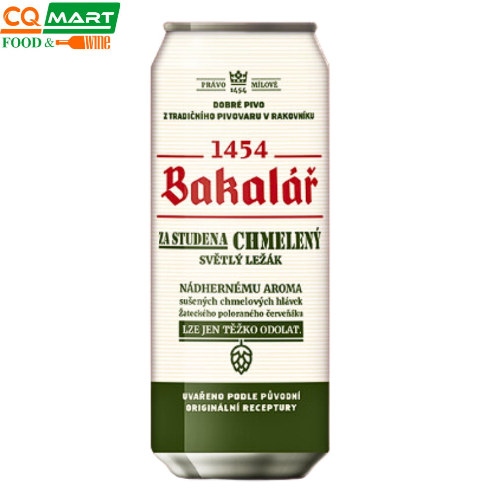 Bia Bakalar Dry Hopped 5.2% Lon 500ml
