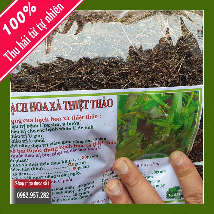 Cây Bạch Hoa Xà Thiệt Thảo Khô -1kg