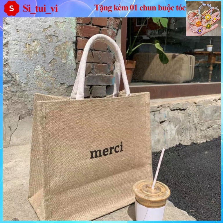 Túi Xách Nữ Cói Merci Đi Chơi- TDC543