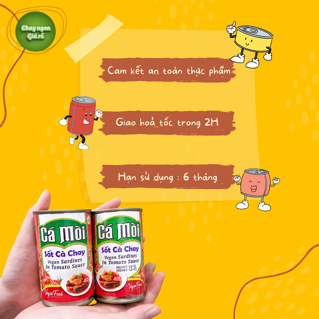 Lon Cá Mồi Sốt Cà Chay Âu Lạc Giá Siêu Rẻ - 150gr