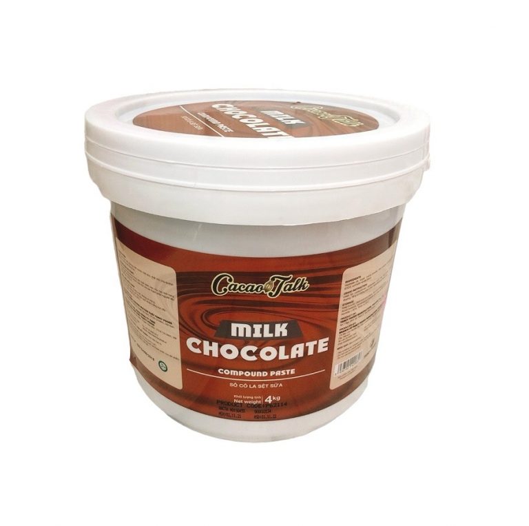 Sô cô la sệt sữa cacao talk 4kg