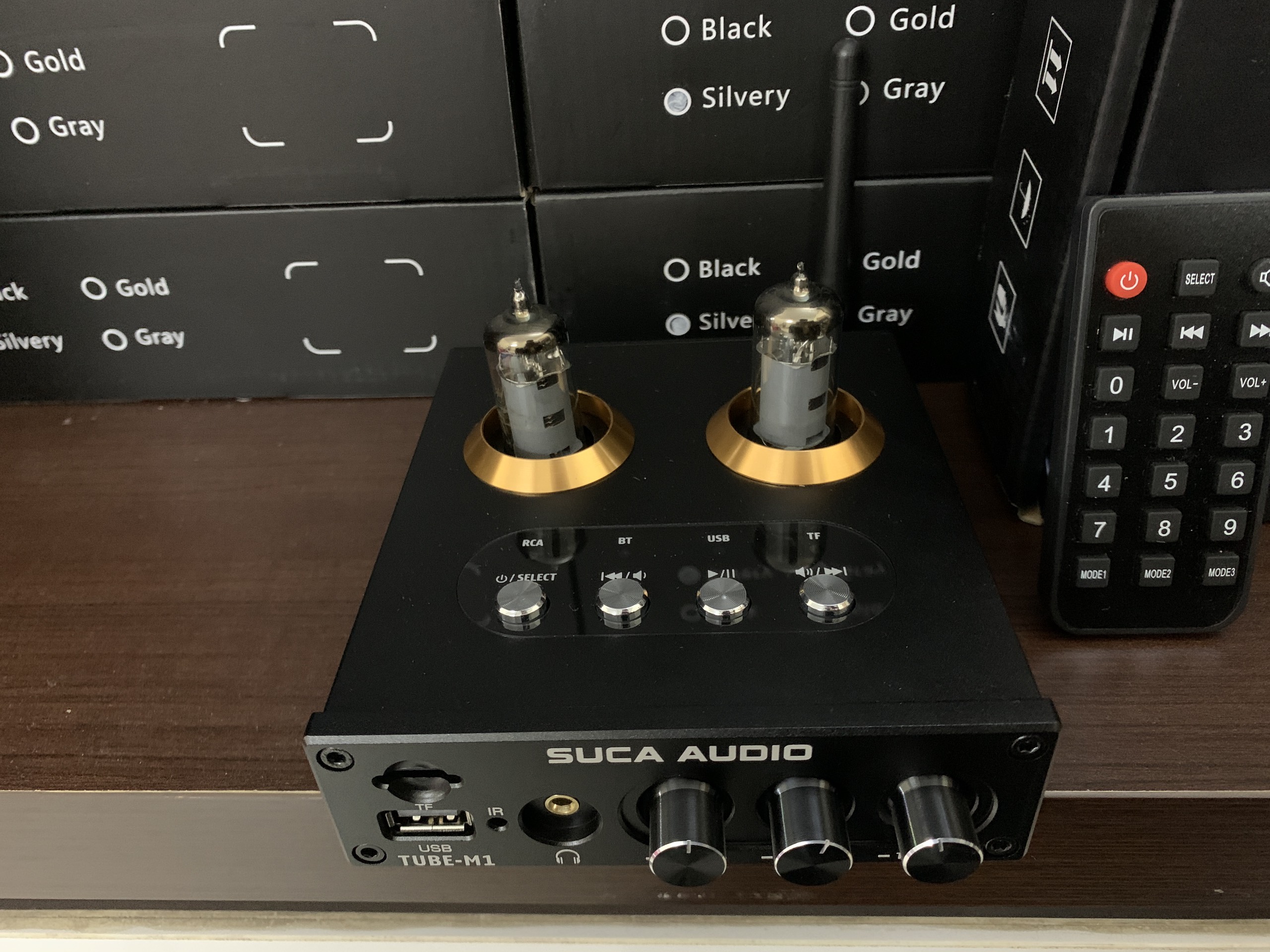 [HCM]BỘ PRE ĐÈN SUCA AUDIO TUBE M1 ĐỌC USBTHẺ NHỚBLUTOOTH 5.0.