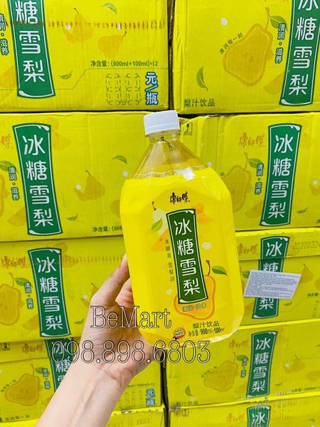 Nước ép lê chưng đường phèn