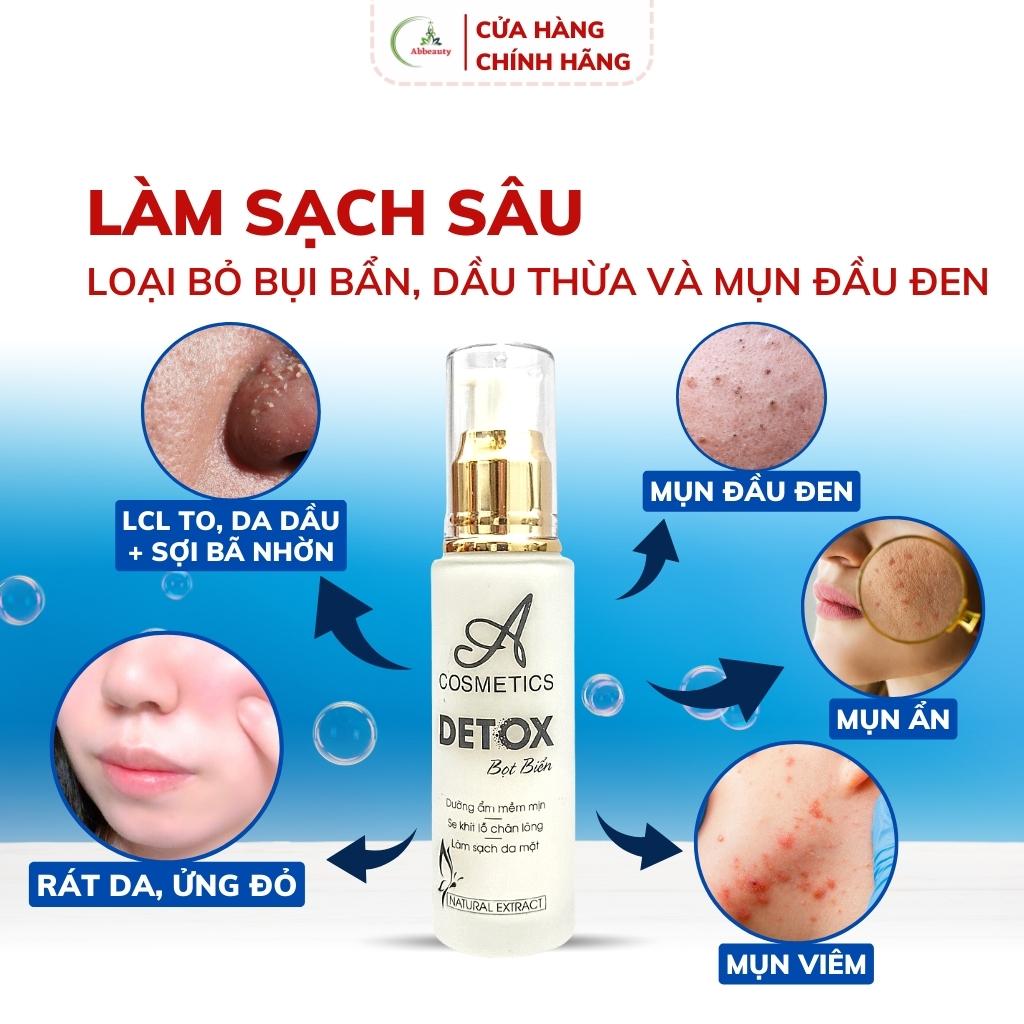 Mặt nạ thải độc Mềm a cosmetics, detox bọt biển 50g